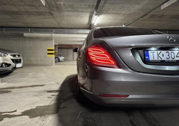 Mercedes-Benz Klasa S cena 164697 przebieg: 225000, rok produkcji 2016 z Kielce małe 497